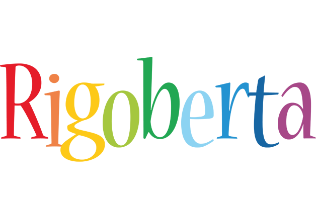 Rigoberta birthday logo