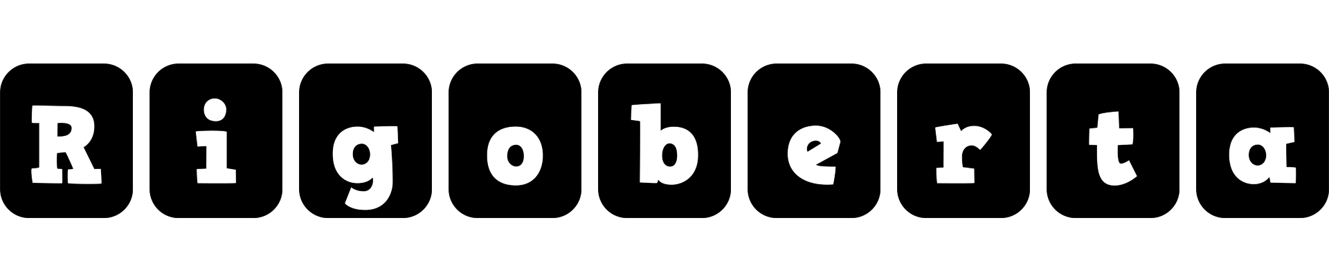 Rigoberta box logo