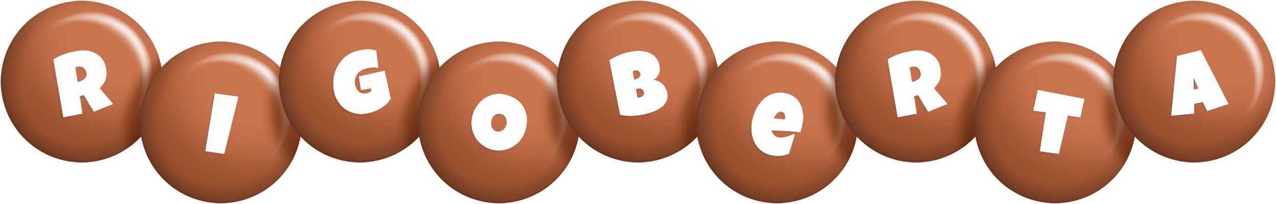 Rigoberta candy-brown logo