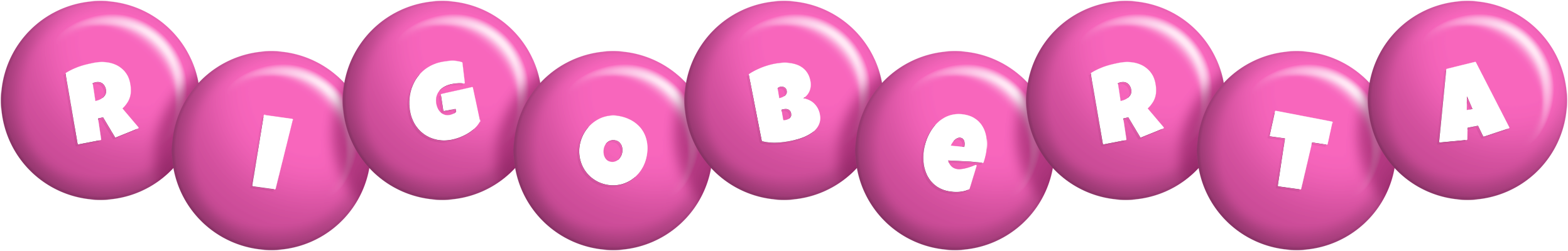 Rigoberta candy-pink logo