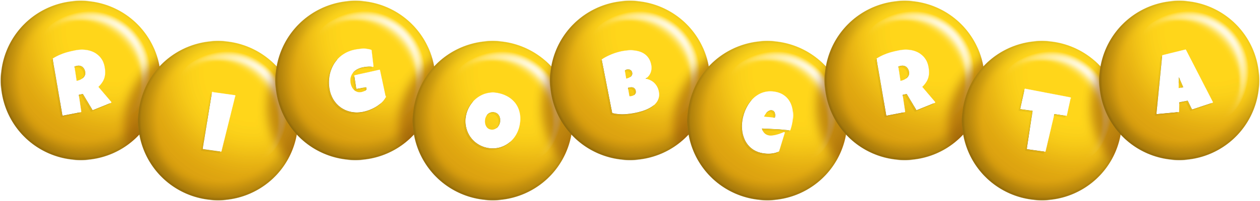 Rigoberta candy-yellow logo