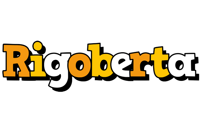 Rigoberta cartoon logo