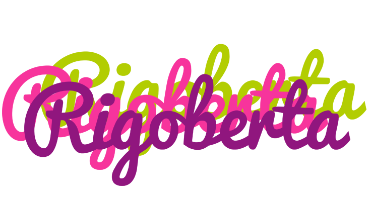 Rigoberta flowers logo