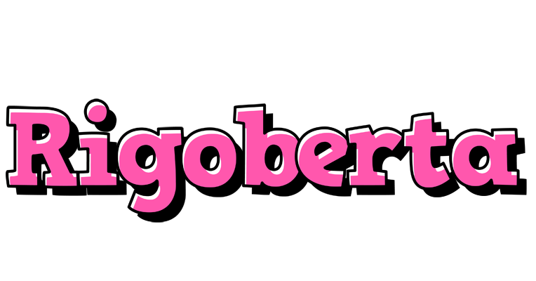 Rigoberta girlish logo