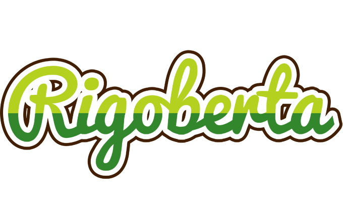Rigoberta golfing logo