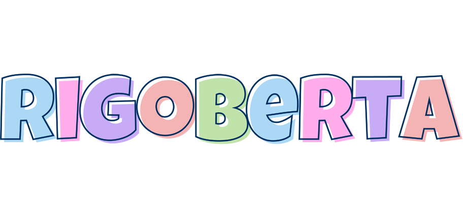 Rigoberta pastel logo