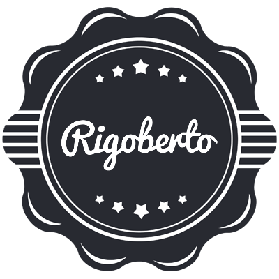 Rigoberto badge logo