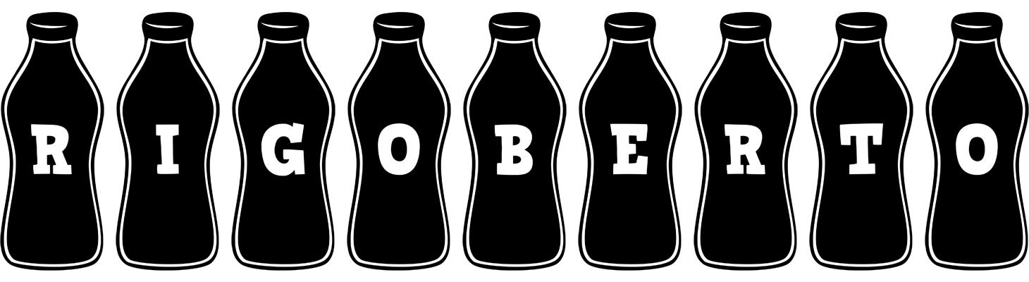 Rigoberto bottle logo