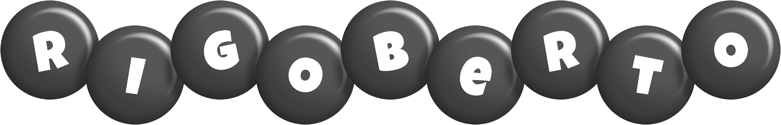 Rigoberto candy-black logo