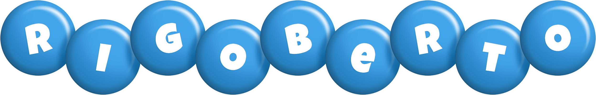 Rigoberto candy-blue logo
