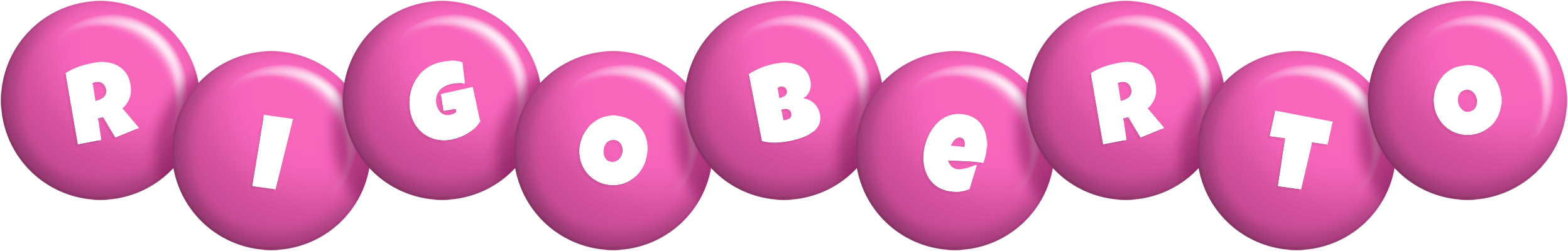 Rigoberto candy-pink logo
