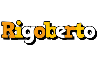 Rigoberto cartoon logo