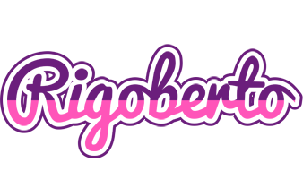 Rigoberto cheerful logo