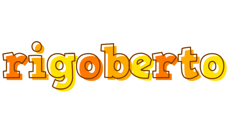 Rigoberto desert logo