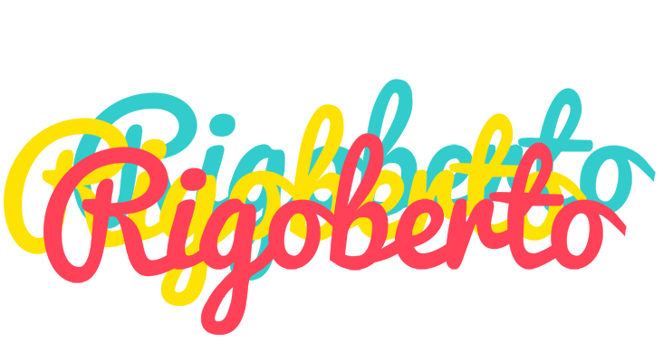 Rigoberto disco logo