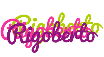 Rigoberto flowers logo