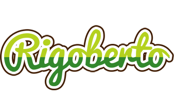 Rigoberto golfing logo