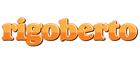 Rigoberto orange logo