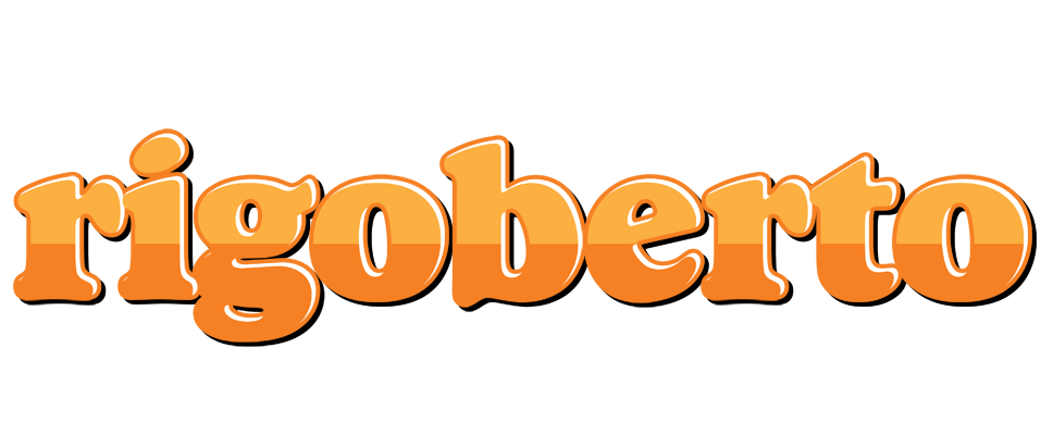 Rigoberto orange logo