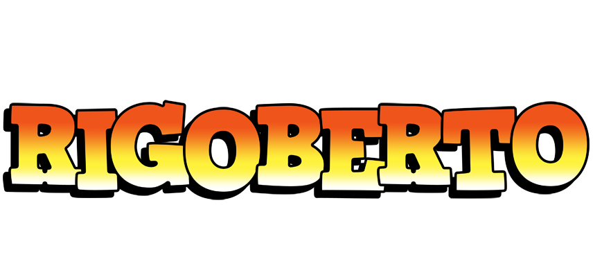 Rigoberto sunset logo