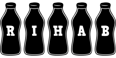 Rihab bottle logo