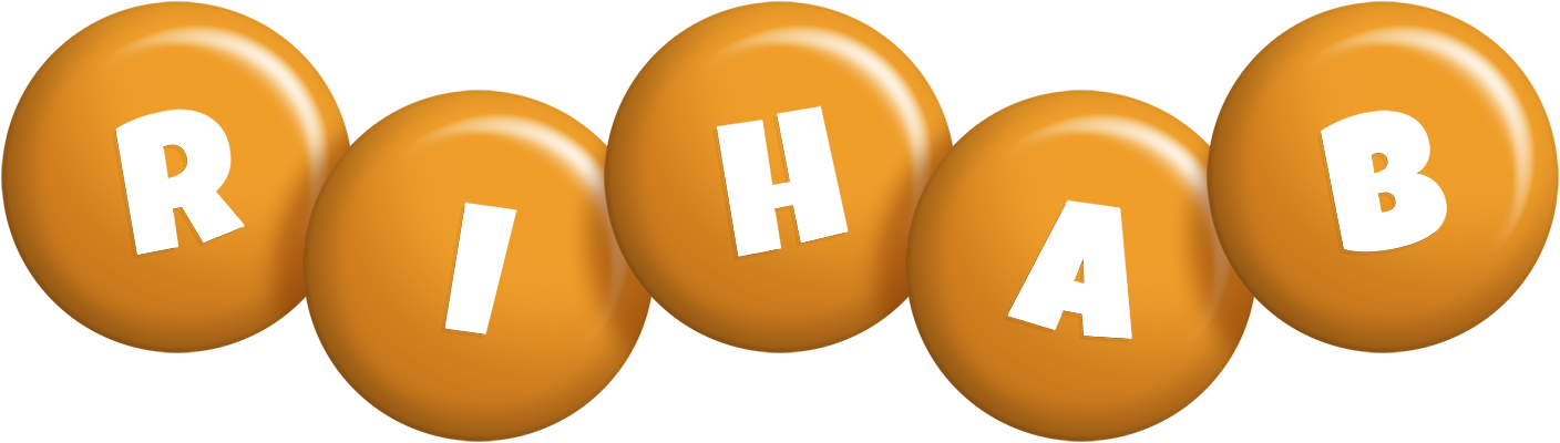 Rihab candy-orange logo
