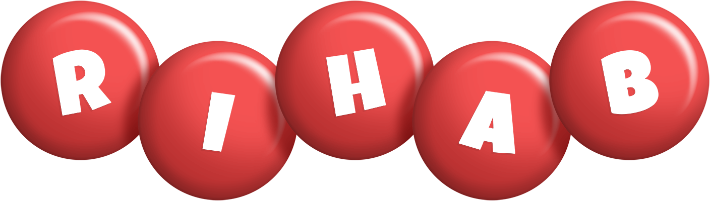 Rihab candy-red logo