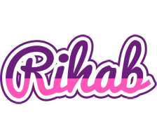 Rihab cheerful logo