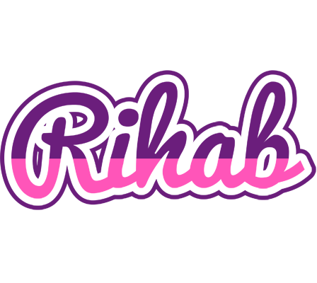 Rihab cheerful logo