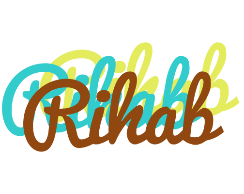 Rihab cupcake logo