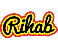 Rihab flaming logo