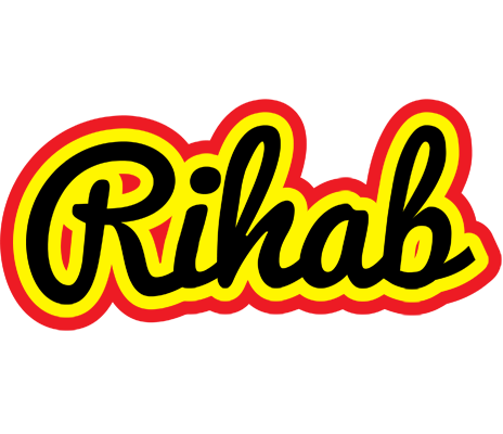 Rihab flaming logo