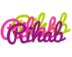 Rihab flowers logo