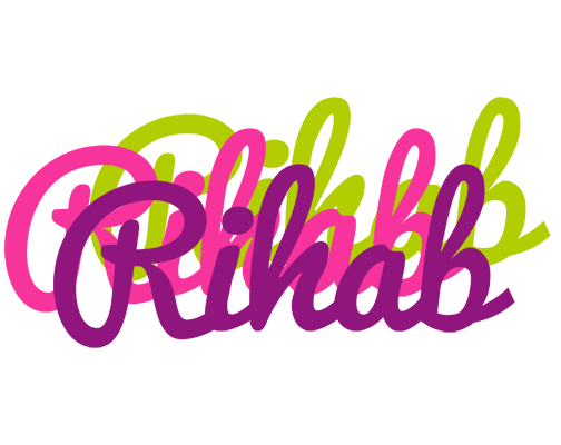 Rihab flowers logo
