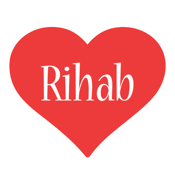 Rihab love logo