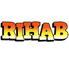 Rihab sunset logo