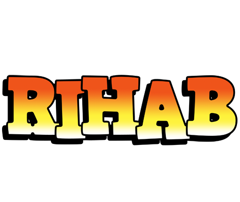 Rihab sunset logo