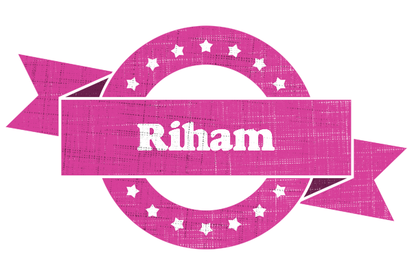 Riham beauty logo