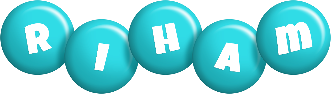Riham candy-azur logo
