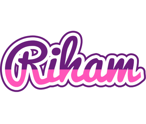 Riham cheerful logo