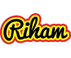 Riham flaming logo