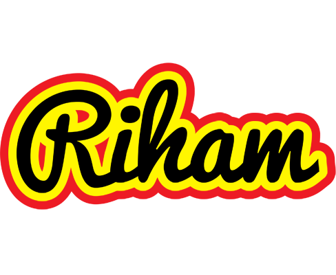 Riham flaming logo
