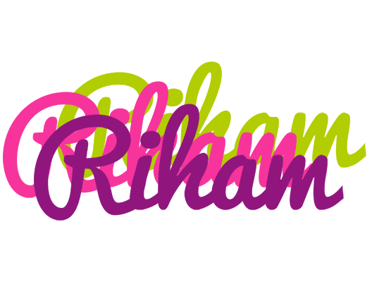 Riham flowers logo