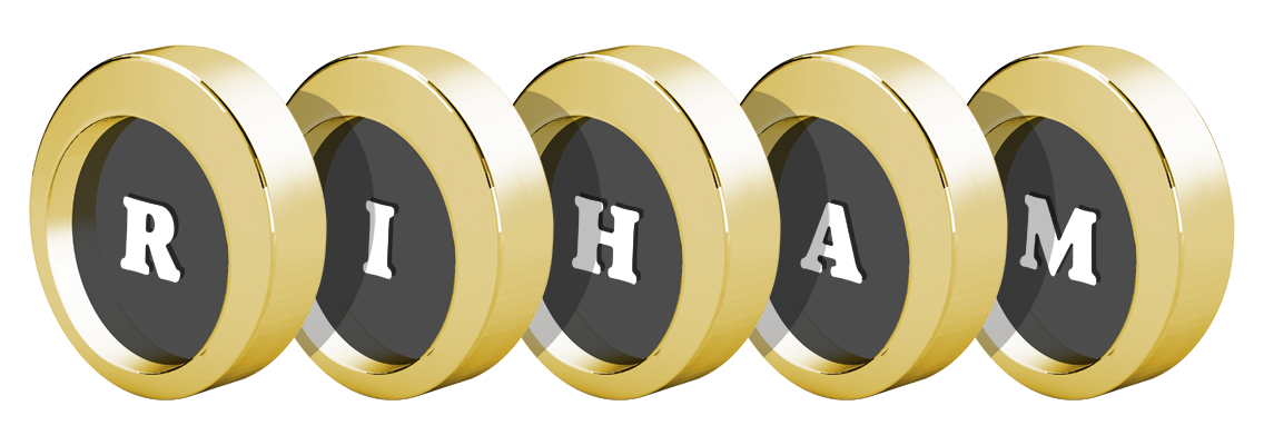 Riham gold logo