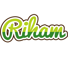 Riham golfing logo