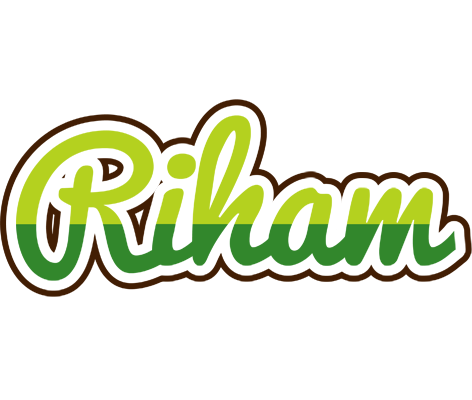 Riham golfing logo