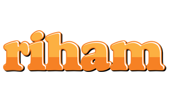 Riham orange logo