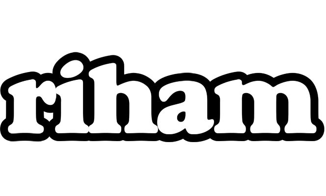 Riham panda logo