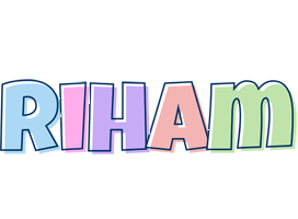 Riham pastel logo