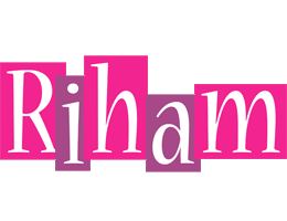 Riham whine logo